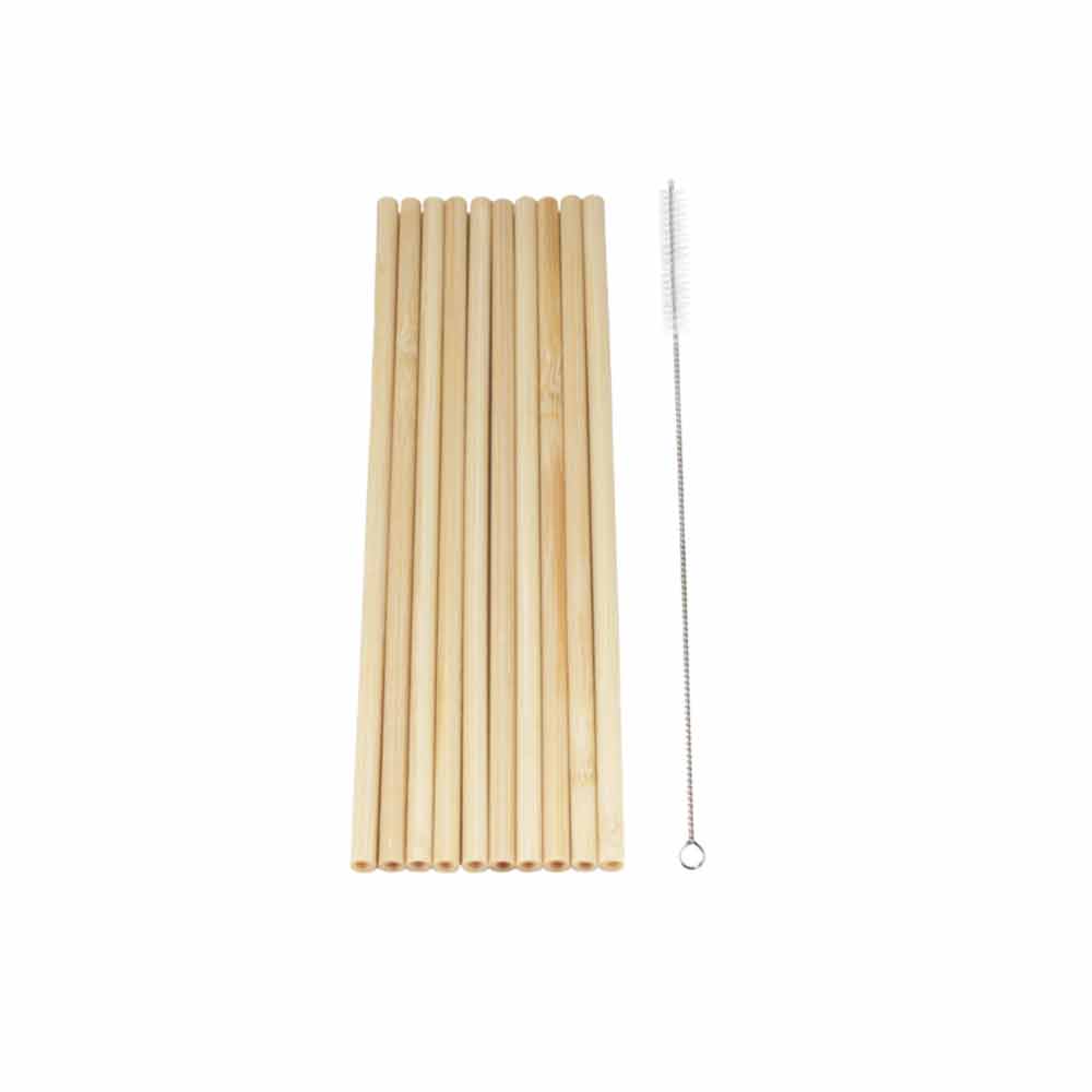 Reusable Bamboo Drinking Straws
