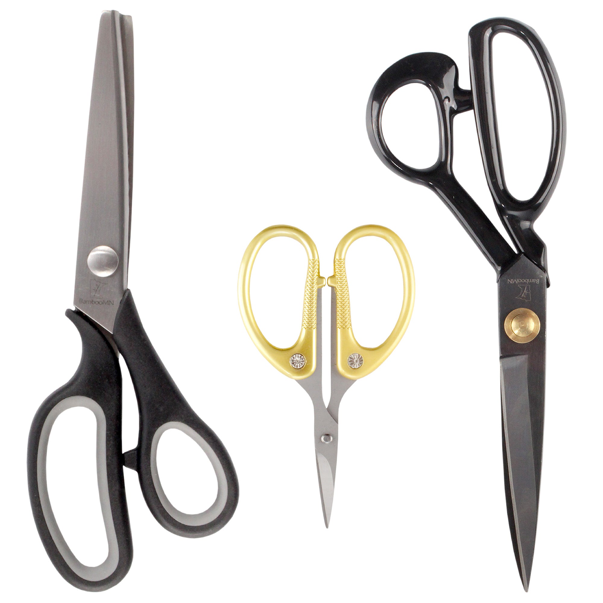 Ergonomic Handle Stainless Steel For Fabric Cutting Sewing Scissors  Rustproof