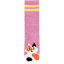 Fuzzy Animal Non-Slip Fuzzy Crew Socks