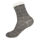 grey patterned sock