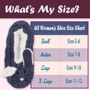 animal slippers sizing chart