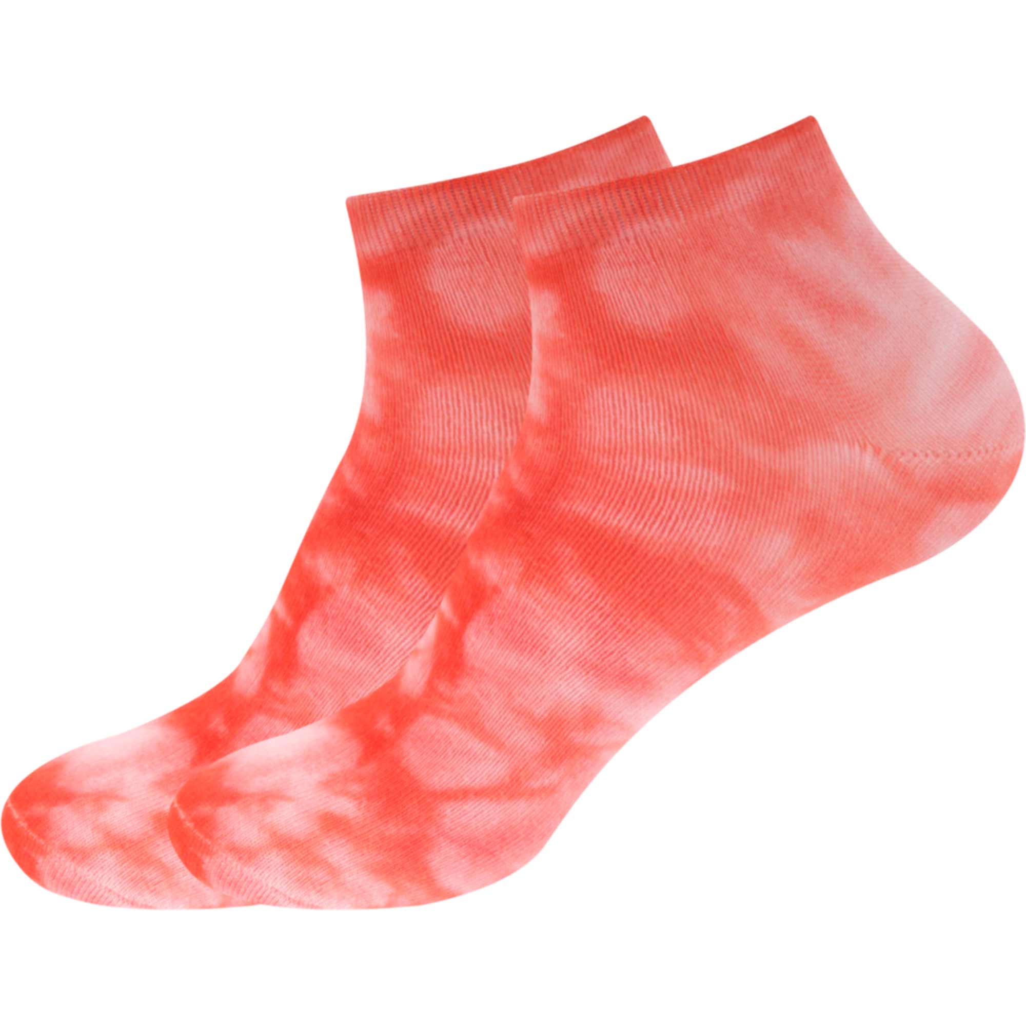 Men's Bamboo Tie Dye Ankle Socks: 2 Pairs