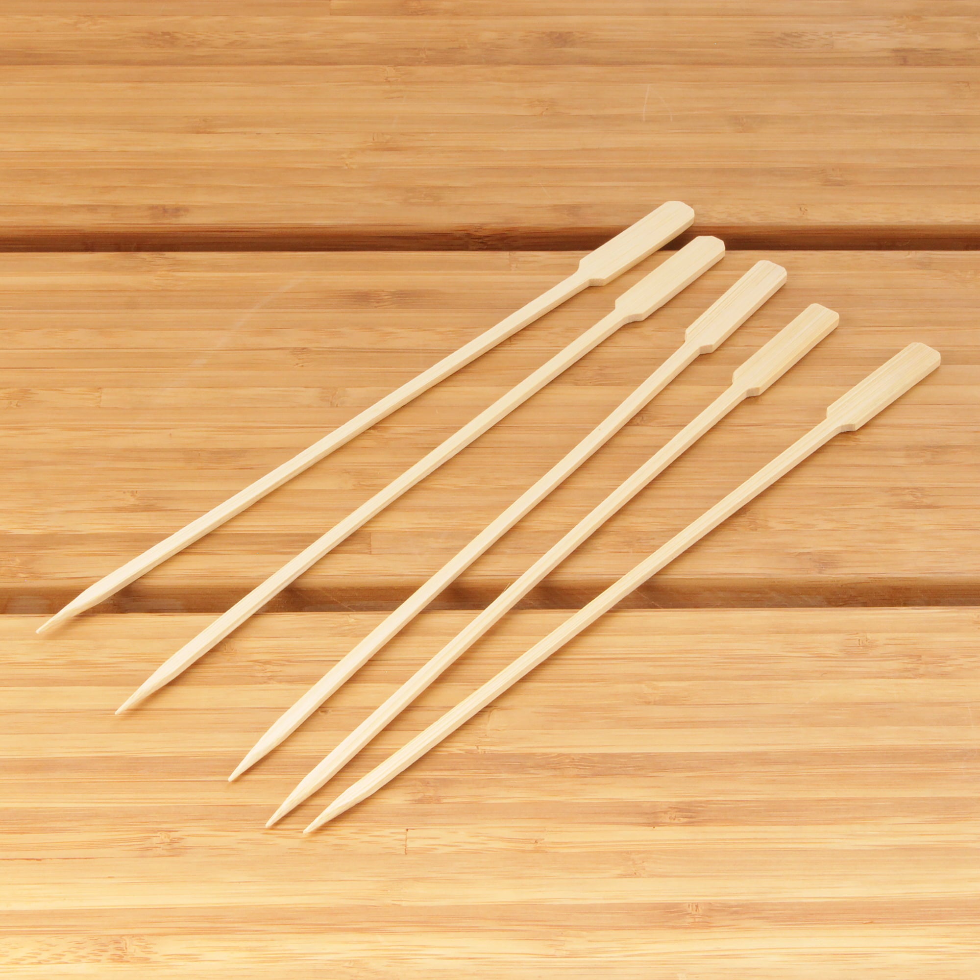 natural bamboo arrow picks 9.8"