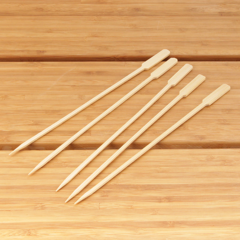 natural bamboo arrow picks 9.8"