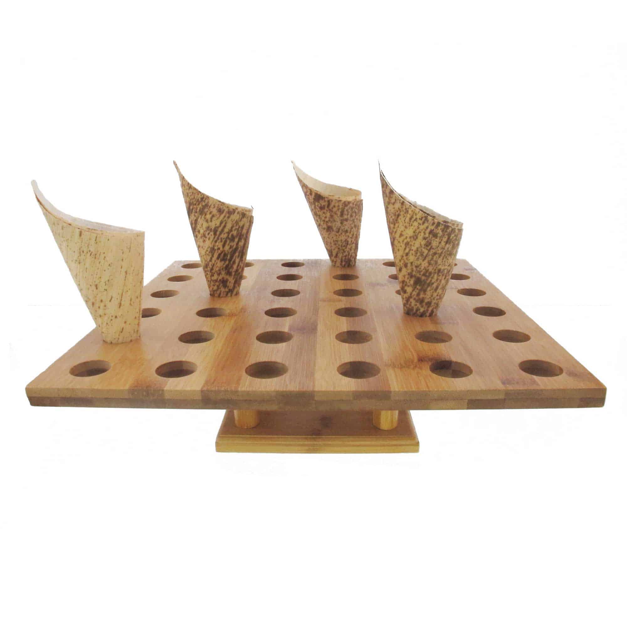 Bamboo Cone Stands