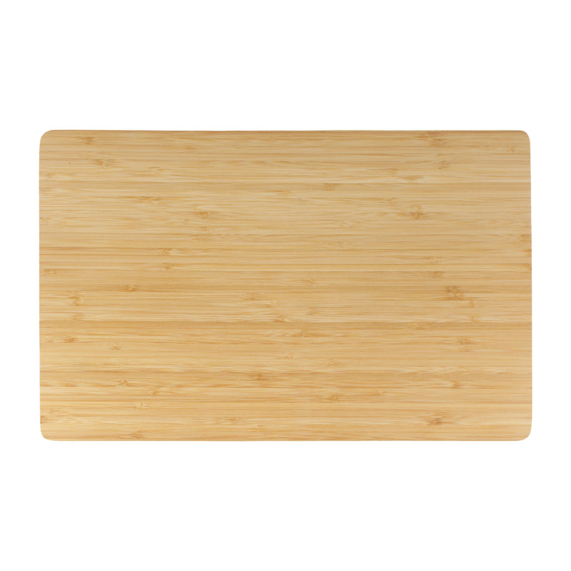 carbonized bamboo cutting board vertical cut style front flat