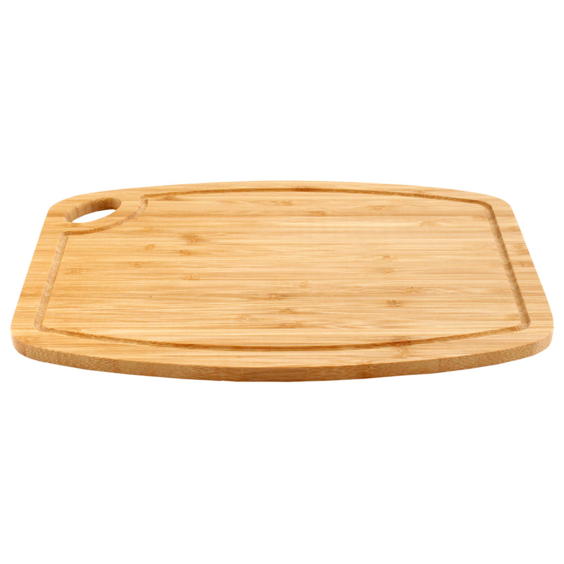 Bamboo Cutting Board with Hanging Hole - Vertical Cut - 11.75" x 8.63" x 0.40"/0.75"