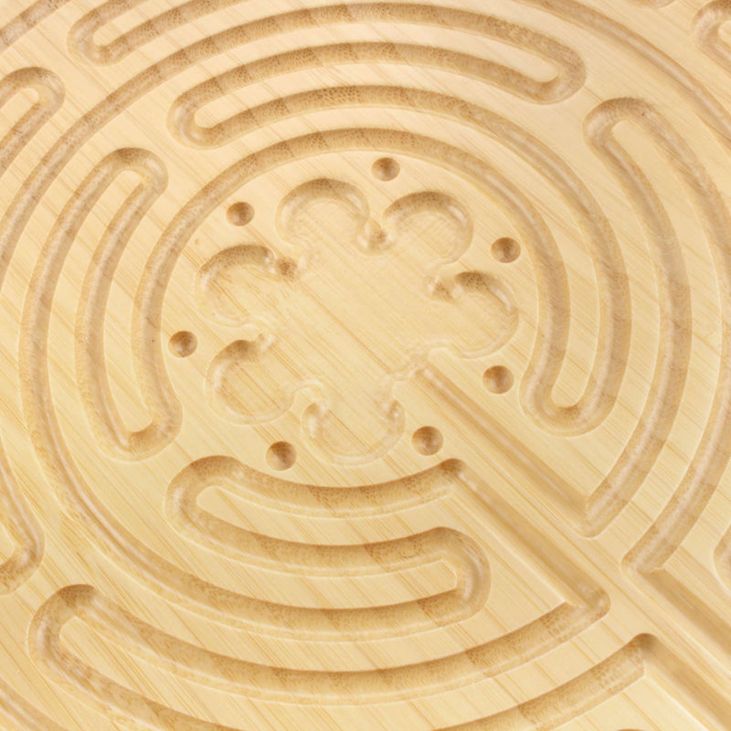 Chartres Style 7 Circuit 8” Bamboo Finger Labyrinth