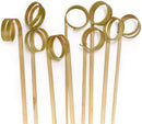 Use the tightly wound ends to prop up cards of the plants or crops you have planted so you can remember their location and follow progress