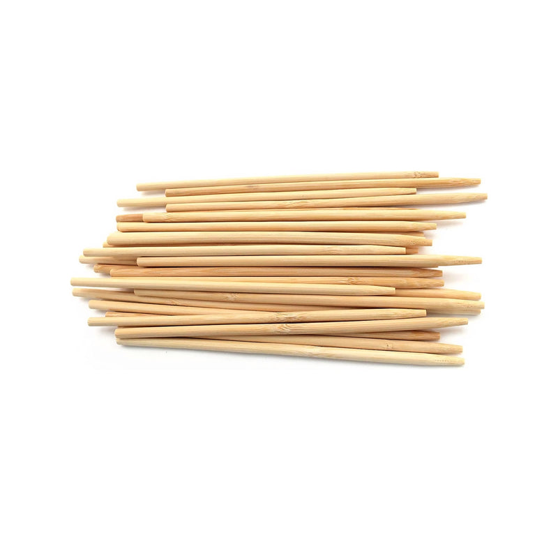 bamboo 5mm 6mm semi point skewers corn dog candy caramel apple