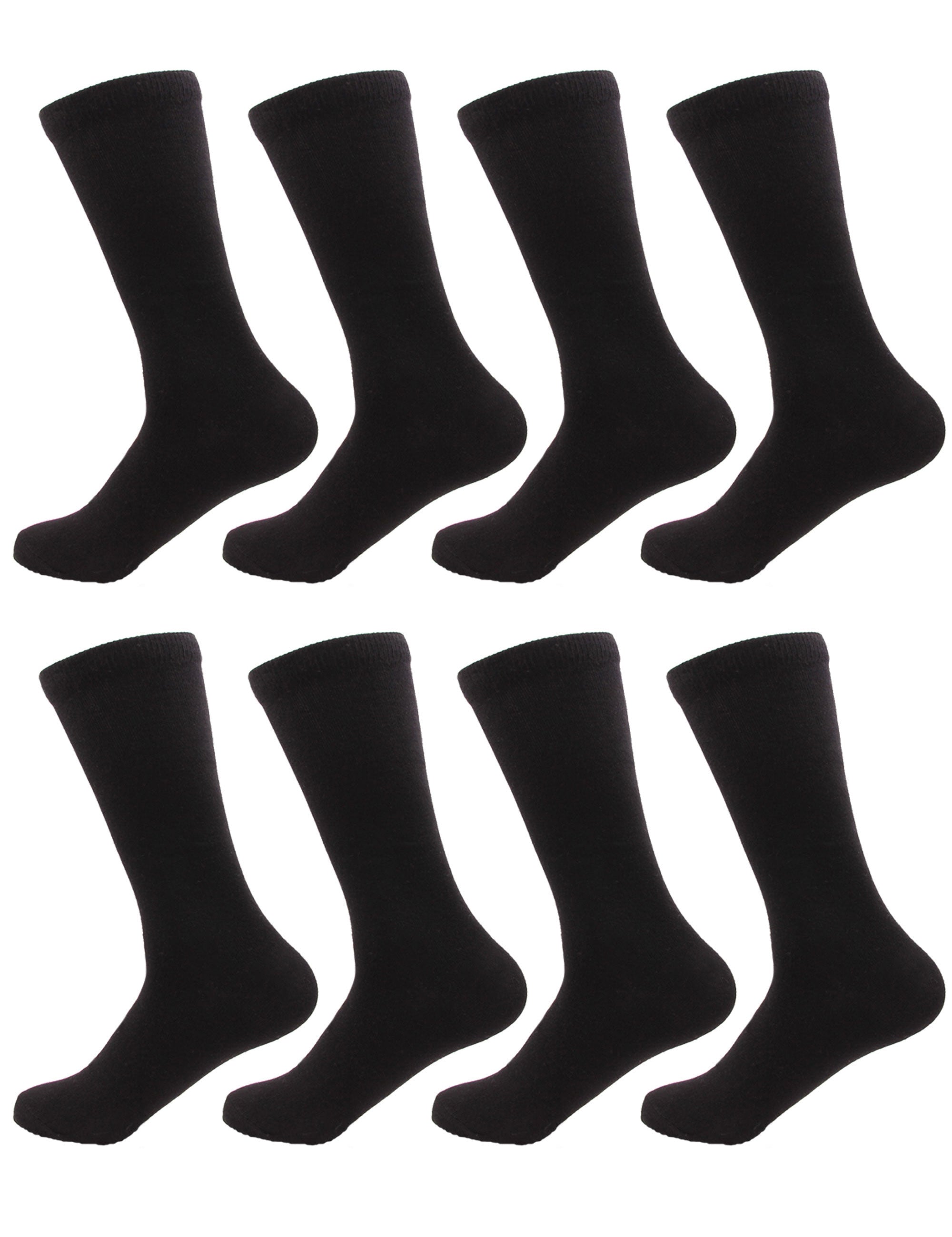 mens black bamboo crew socks bulk