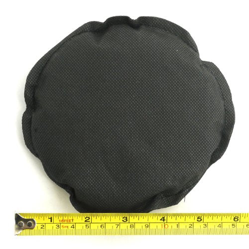 black charcoal carbon filter