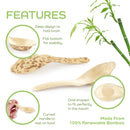 Bamboo Leaf Chinese Soup Spoon