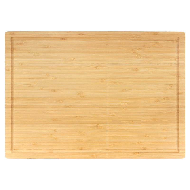 Bamboo Grooved Cutting 16.85" x 11.75" x 0.5"/0.6"