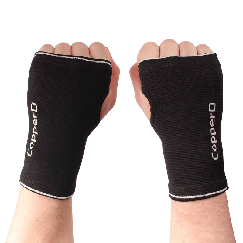 Copper D Wrist Compression Sleeve provides relief to any stiff or sore wrist muscles so you can reach optimal performance everyday