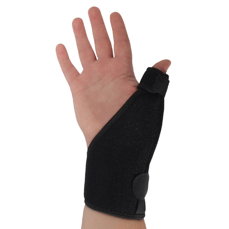 Hand with brace on thumb