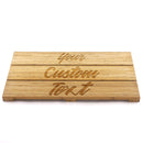 Custom Engraved Raised Bamboo Bath Mat: Your Custom Text