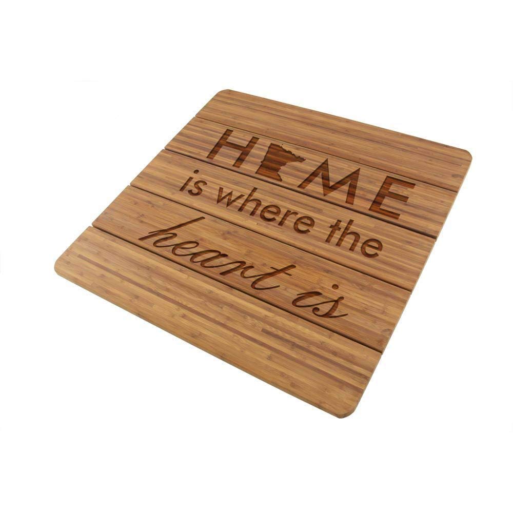 custom laser engraved bath mat