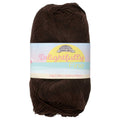 dark brown yarn