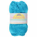 aqua blue yarn