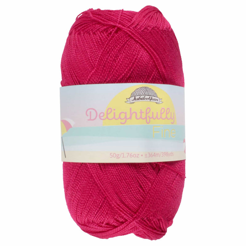 magenta yarn