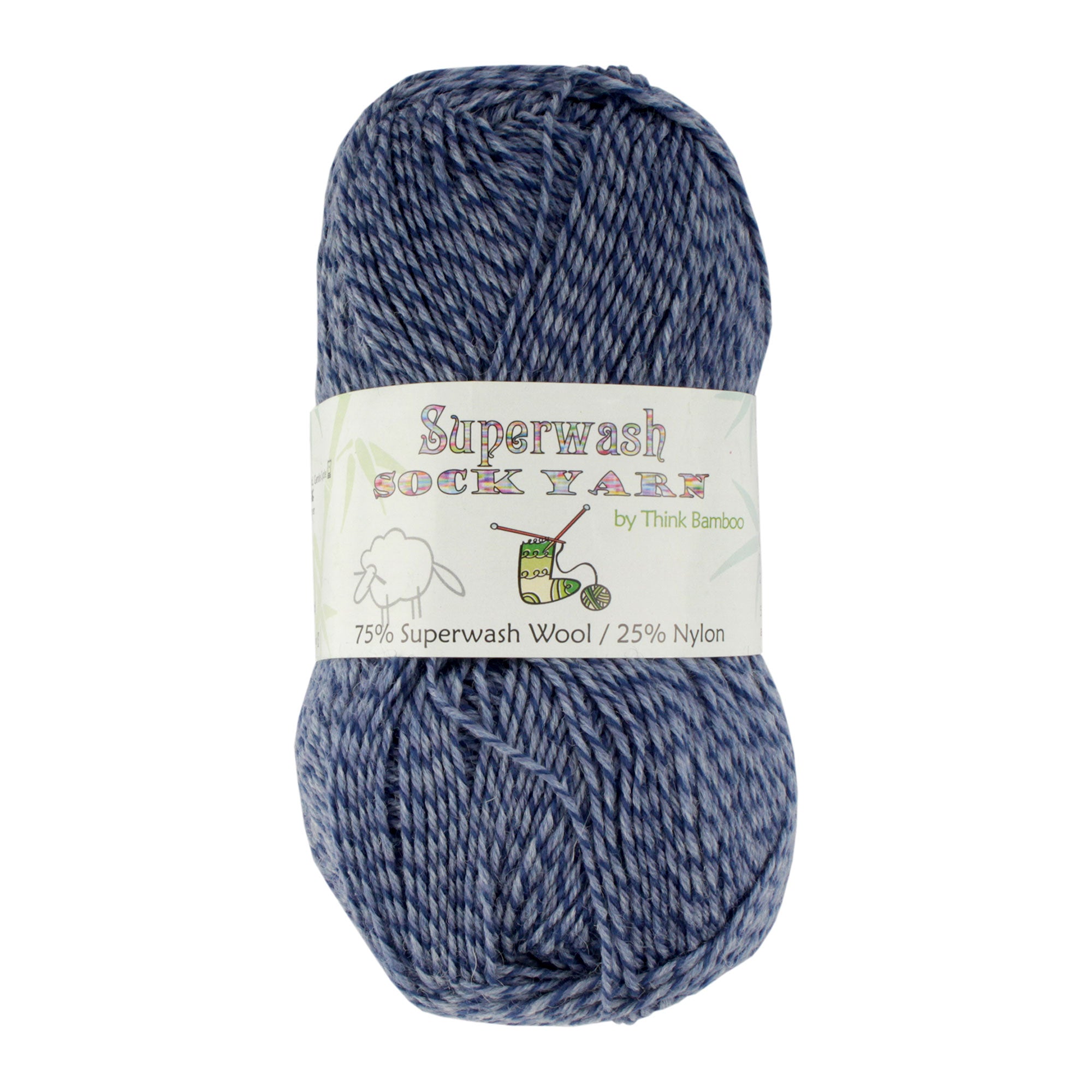 blue/black yarn