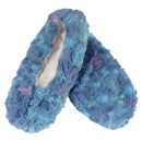 Women's Tie-Dye Fuzzy Slippers: Singles
