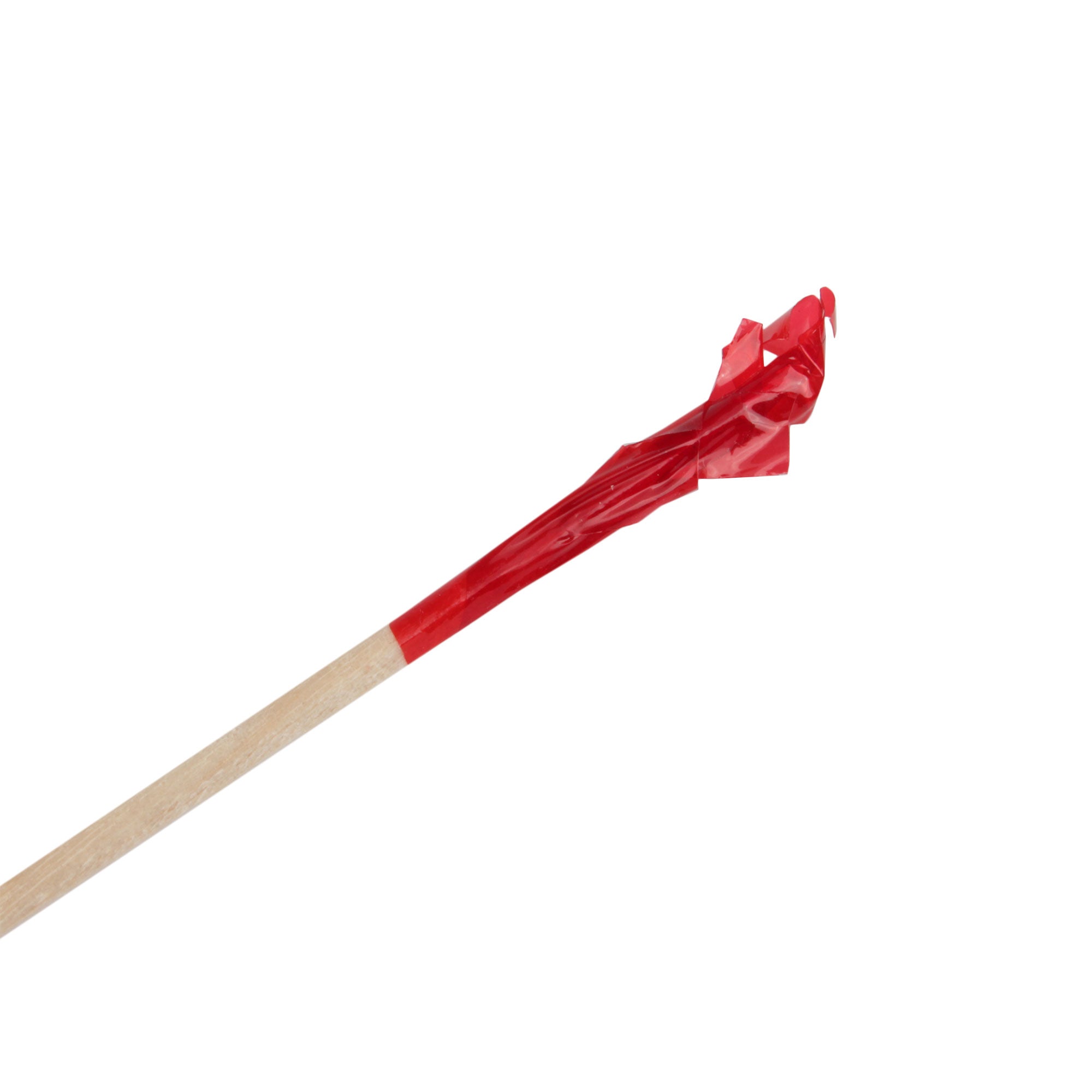 Closeup on red pick