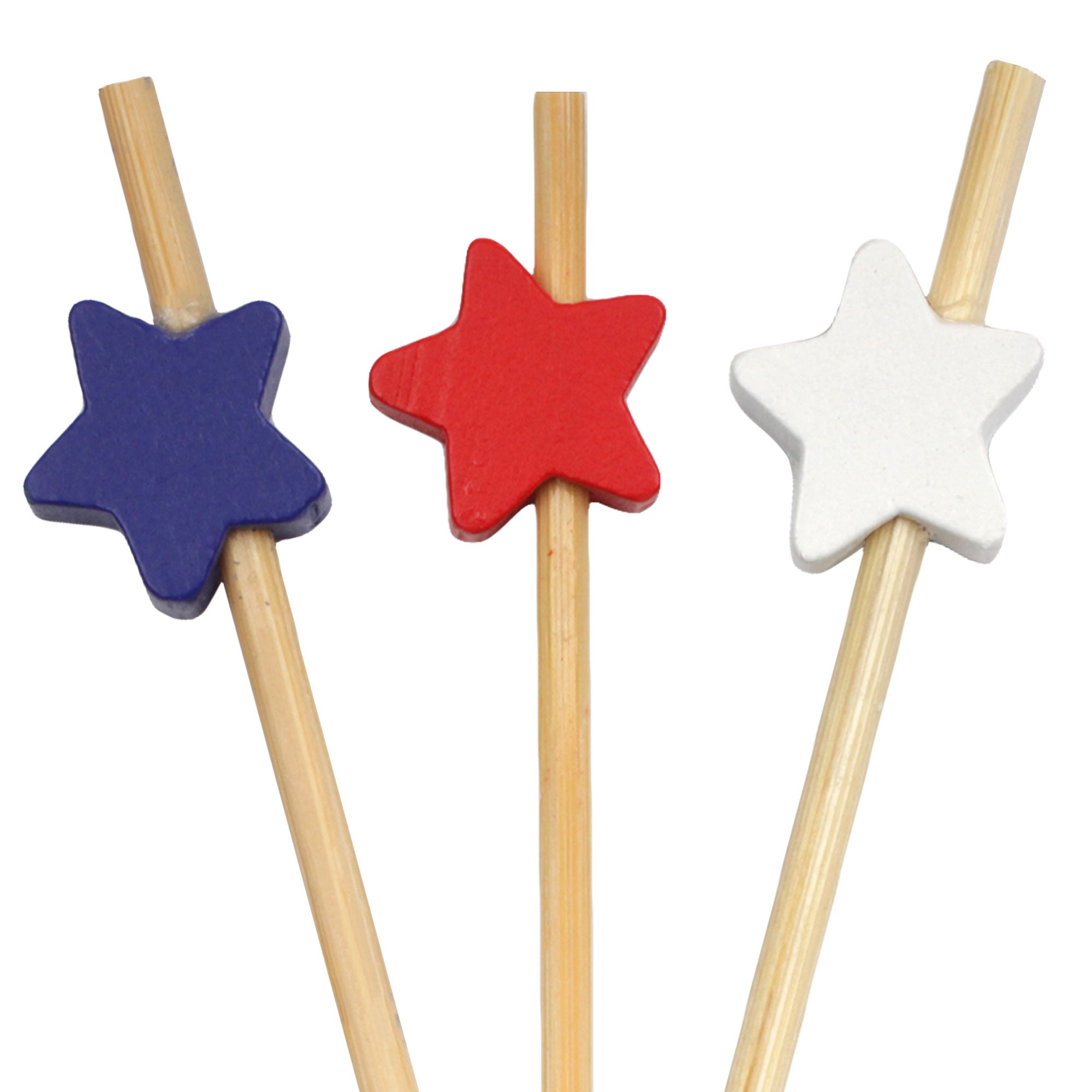 Star Bamboo Food Picks