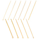 11pc Bamboo Crochet Hooks Set