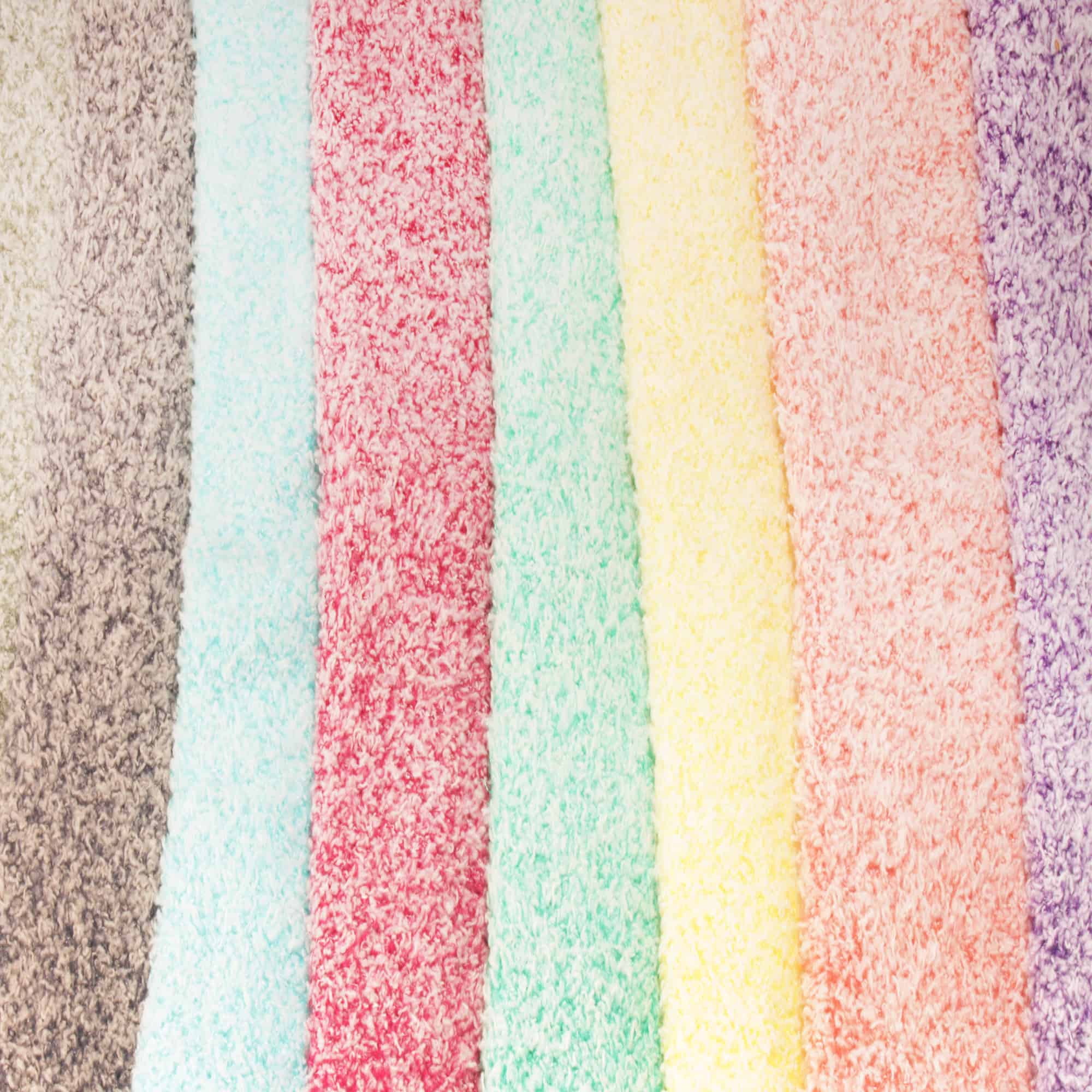 The way these socks are dyed provides a look and feel of extreme comfort and super softness