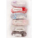 furry nonslip slippers socks