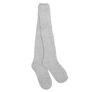 Women's Fuzzy Patterned Knee High Socks