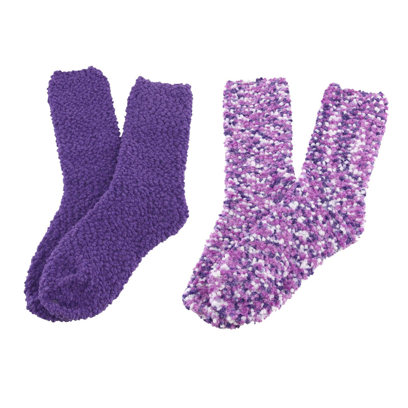 Purple Fuzzy Knobby Sock Assortments