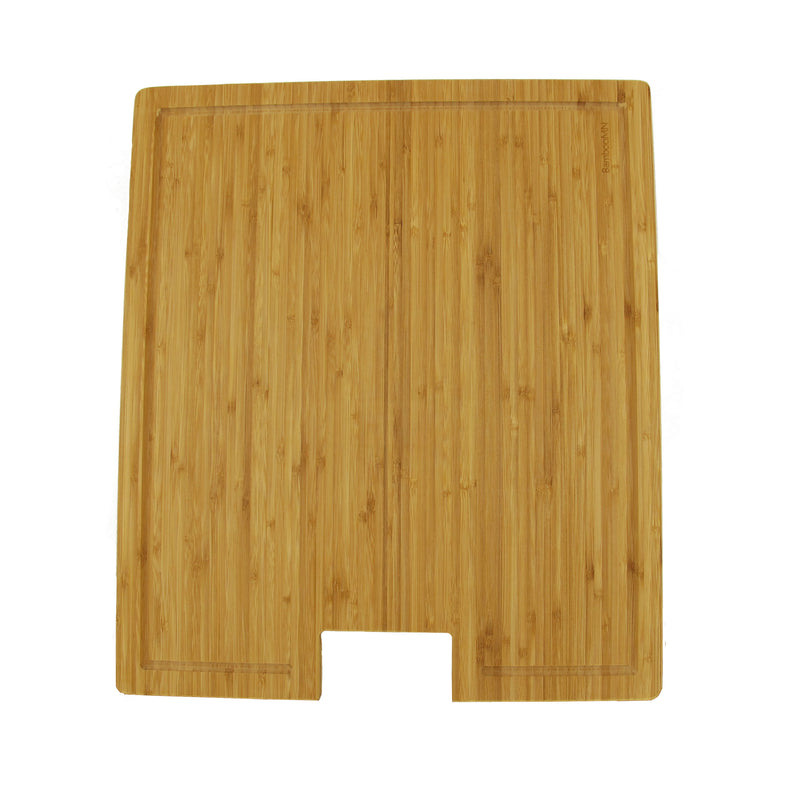 large bamboo griddle cover cutting board front