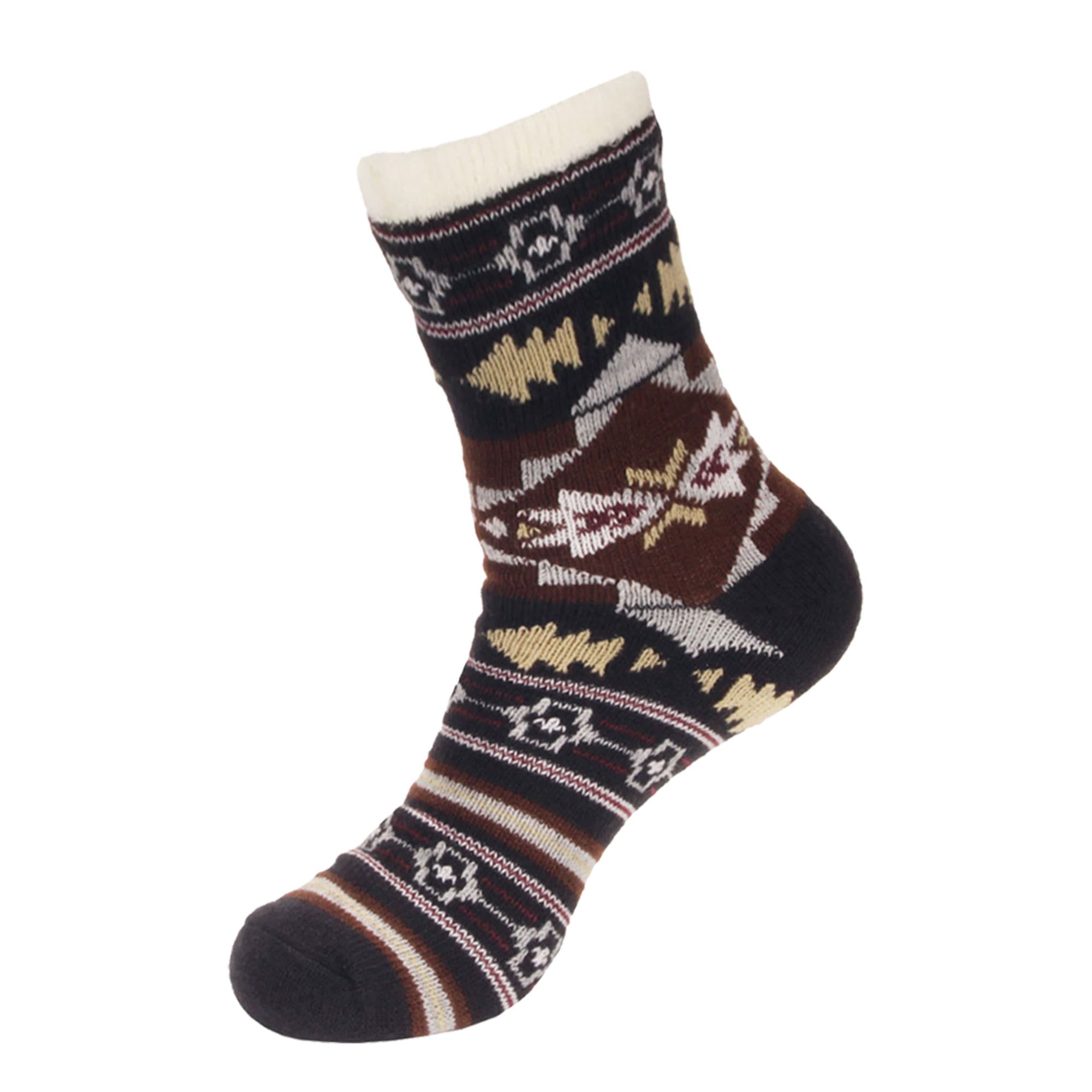Men's Cabin Double Layer Home Socks