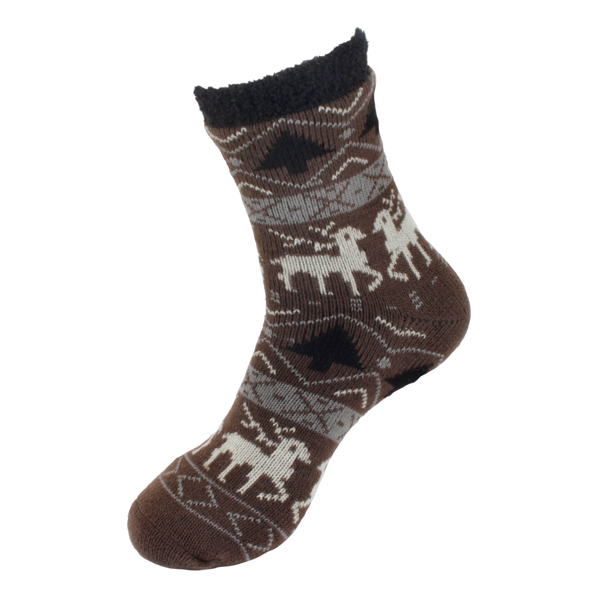 Men's Cabin Double Layer Home Socks