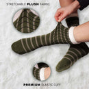 Men's double layer thermal cabin socks stretchy
