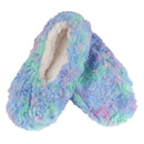Women's Tie-Dye Fuzzy Slippers: Singles