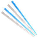 Prism Food Picks in Festive Hanukkah Colors, Blue and Clear Plastic food picks for Holiday Parties and events