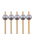 4.7" Bamboo Round Ball Skewer Picks