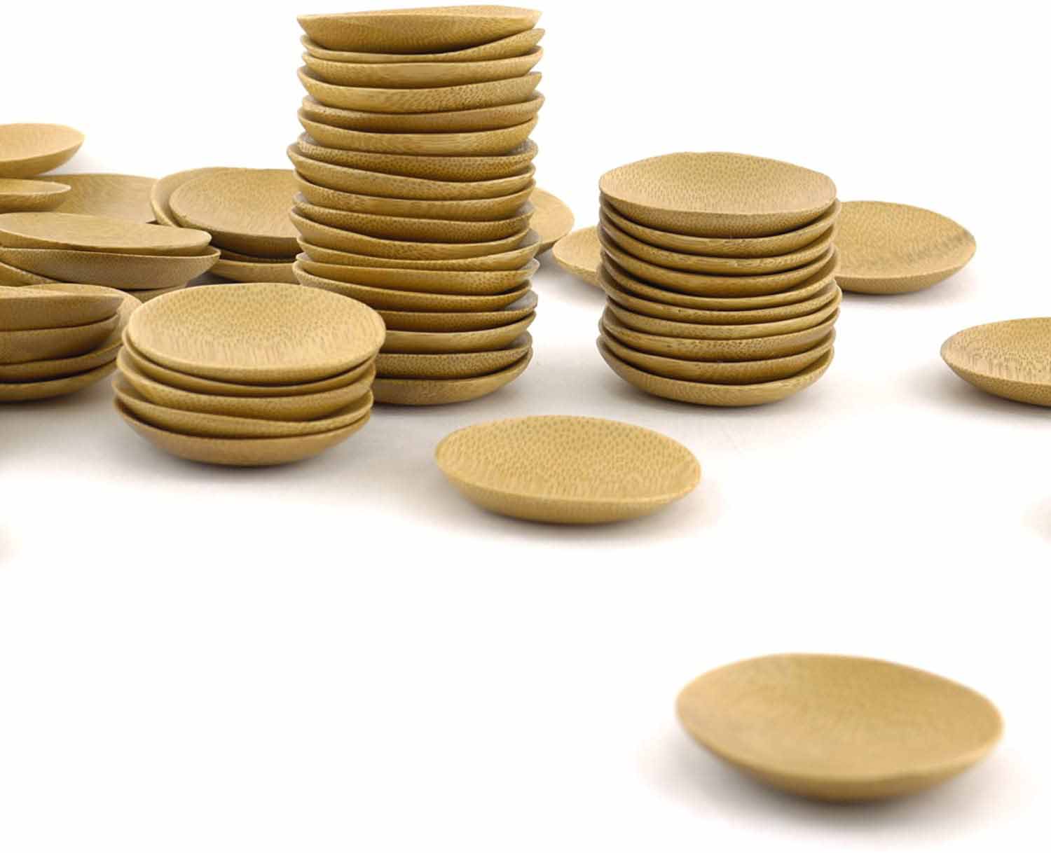 Small Bamboo Dishes