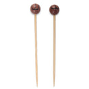 Sports Ball Bamboo Food Picks