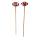 Sports Ball Bamboo Food Picks