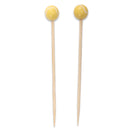 Sports Ball Bamboo Food Picks