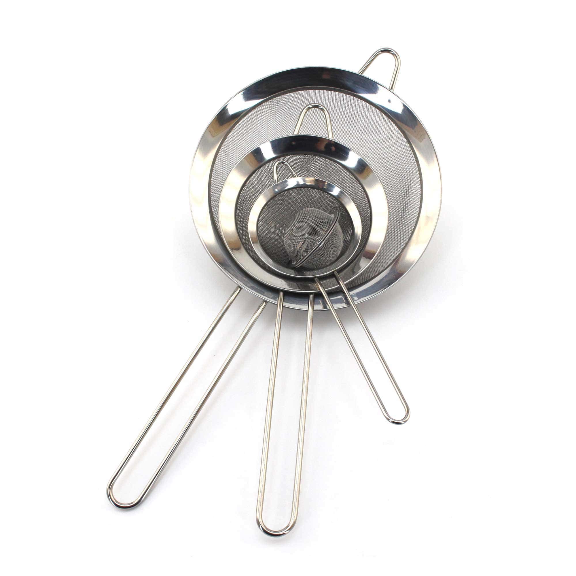 4 piece strainer and sieve set