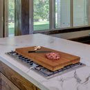 bamboo stove top cover range burner cover cutting board lifestyle image 2