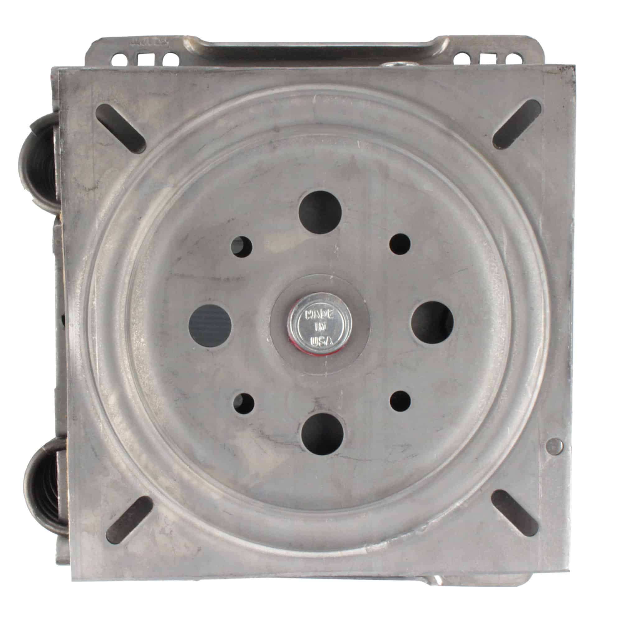 Mounting holes on the top and bottom of the unit for easy installation