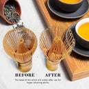 tea whisk uncurling after use