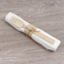 veneer bamboo 4pc tied utensils single set